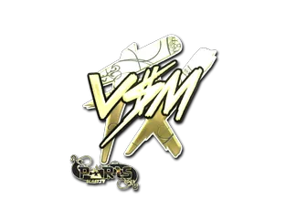 Sticker | v$m (Gold)