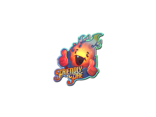 Sticker | Friendly Fire (Holo)