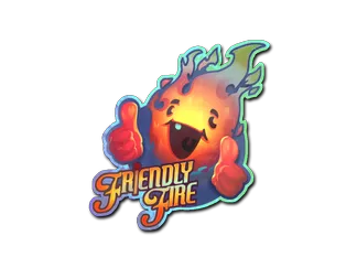 Sticker | Friendly Fire (Holo)