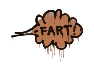 Sealed Graffiti | Fart (Tiger Orange)