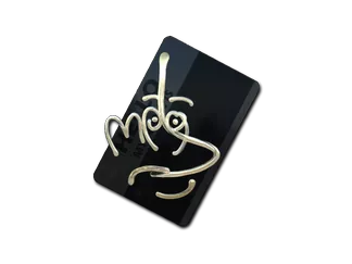 Sticker | Hello MP9 (Gold)