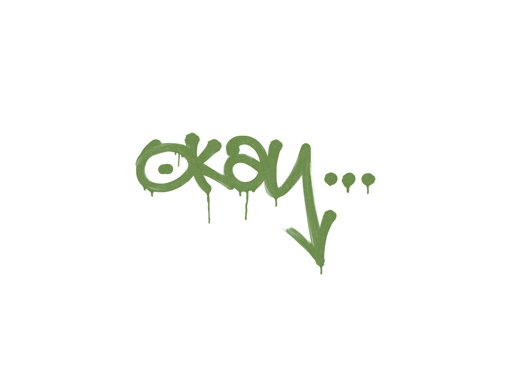 Sealed Graffiti | Okay (Battle Green)