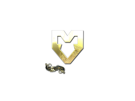 Sticker | MOUZ (Gold) | Paris 2023