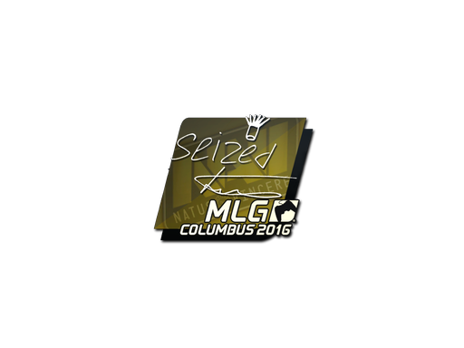 Sticker | seized | MLG Columbus 2016