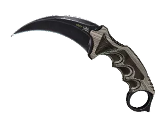 ★ Karambit | Black Laminate