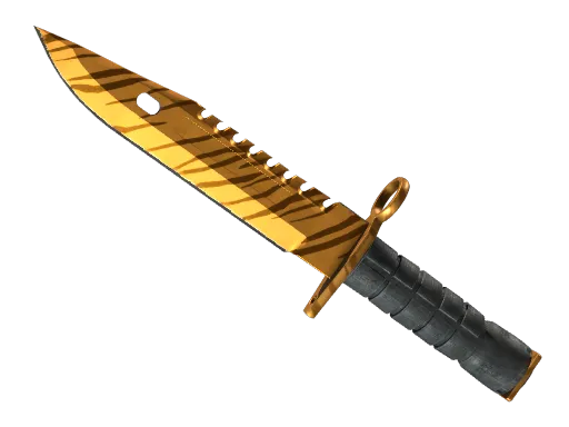 ★ StatTrak™ M9 Bayonet | Tiger Tooth (Minimal Wear)