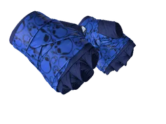 ★ Hand Wraps | Cobalt Skulls