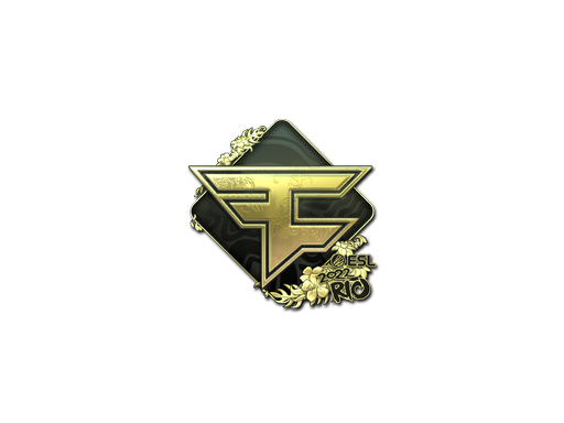 Sticker | FaZe Clan (Gold) | Rio 2022