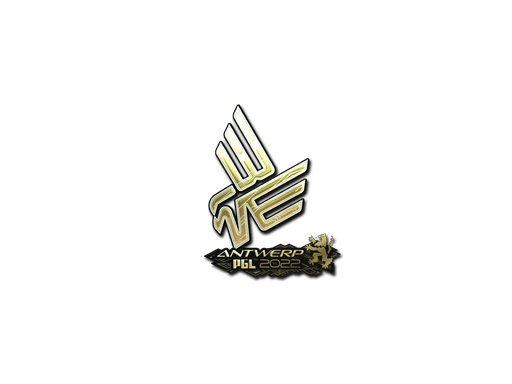 Sticker | Bad News Eagles (Gold) | Antwerp 2022