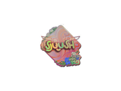 Sticker | sjuush (Holo) | Rio 2022