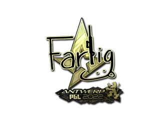 Sticker | Farlig (Gold)