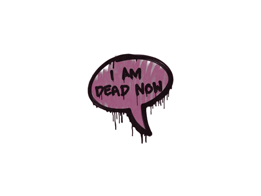 Sealed Graffiti | Dead Now (Princess Pink)