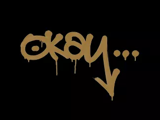 Sealed Graffiti | Okay (Desert Amber)