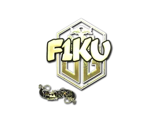 Sticker | F1KU (Gold)