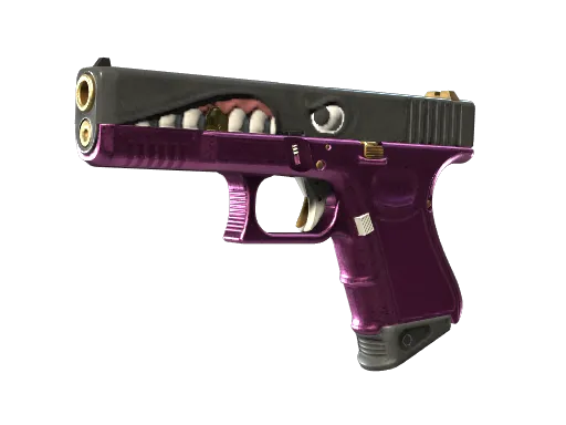 Glock-18 | Gold Toof (Minimal Wear)