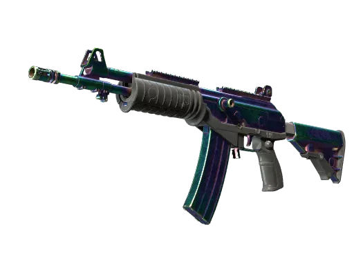 Galil AR | Rainbow Spoon (Battle-Scarred)