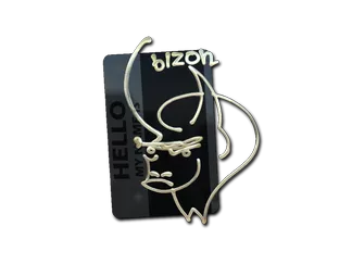 Sticker | Hello PP-Bizon (Gold)