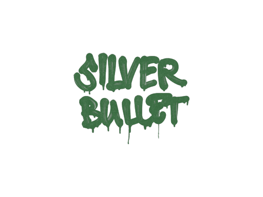 Sealed Graffiti | Silver Bullet (Jungle Green)