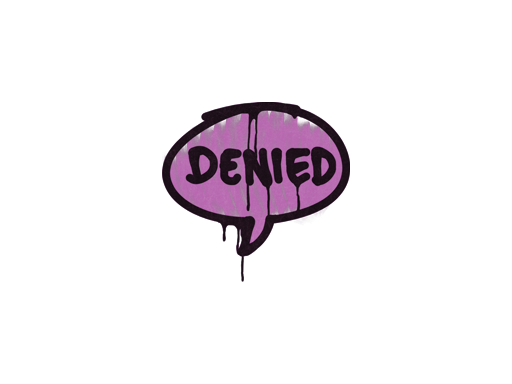 Sealed Graffiti | Denied (Bazooka Pink)