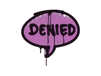 Sealed Graffiti | Denied (Bazooka Pink)