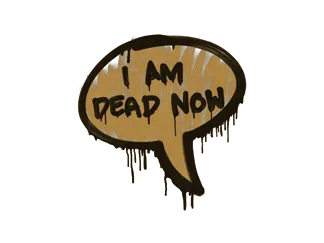 Sealed Graffiti | Dead Now (Desert Amber)