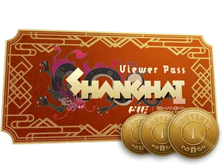 Shanghai 2024 Viewer Pass   3 Souvenir Tokens