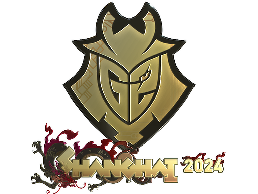 Sticker | G2 Esports (Gold) | Shanghai 2024