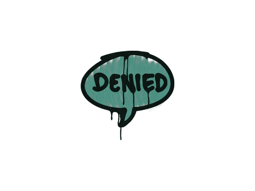 Sealed Graffiti | Denied (Frog Green)