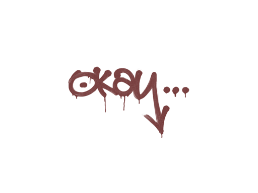 Sealed Graffiti | Okay (Brick Red)