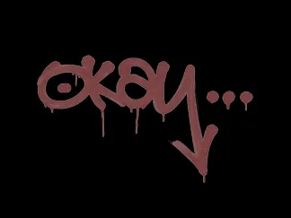 Sealed Graffiti | Okay (Brick Red)