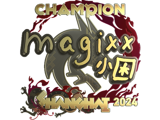 Sticker | magixx (Gold, Champion) | Shanghai 2024