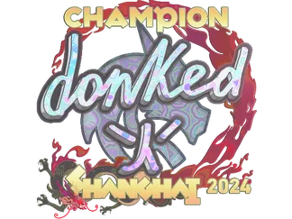 Sticker | donk (Holo, Champion)