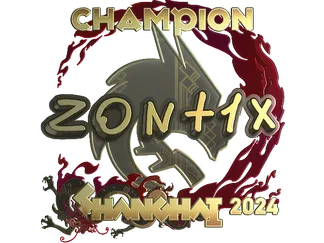 Sticker | zont1x (Gold, Champion)