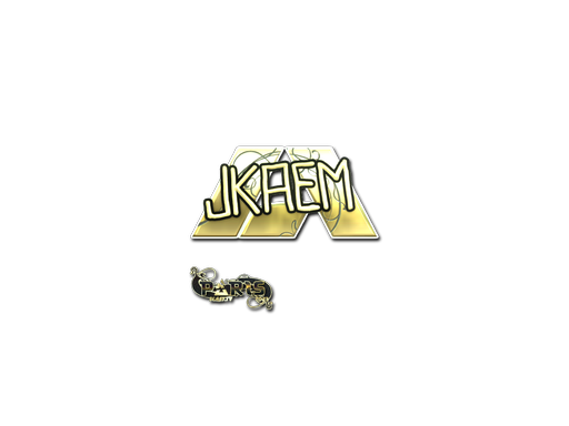 Sticker | jkaem (Gold) | Paris 2023