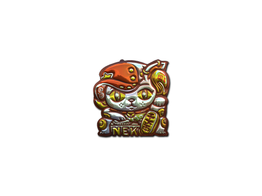 Sticker | Lucky Cat (Foil)