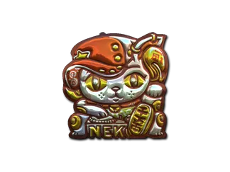 Sticker | Lucky Cat (Foil)