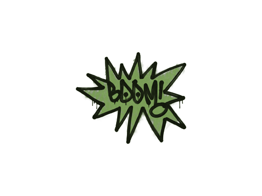 Sealed Graffiti | BOOM (Battle Green)