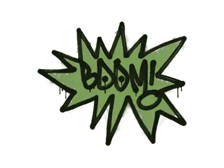 Sealed Graffiti | BOOM (Battle Green)