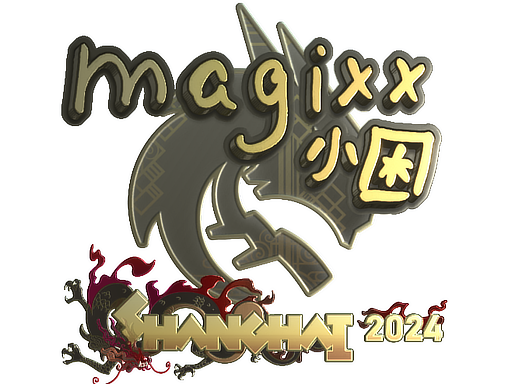 Sticker | magixx (Gold) | Shanghai 2024