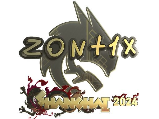 Sticker | zont1x (Gold) | Shanghai 2024