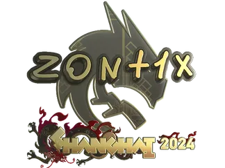 Sticker | zont1x (Gold)