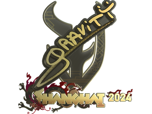 Sticker | Graviti (Gold) | Shanghai 2024