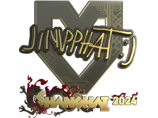 Sticker | Jimpphat (Gold) | Shanghai 2024