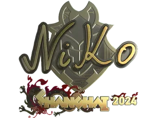 Sticker | NiKo (Gold)