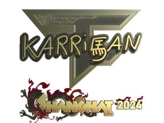 Sticker | karrigan (Gold)