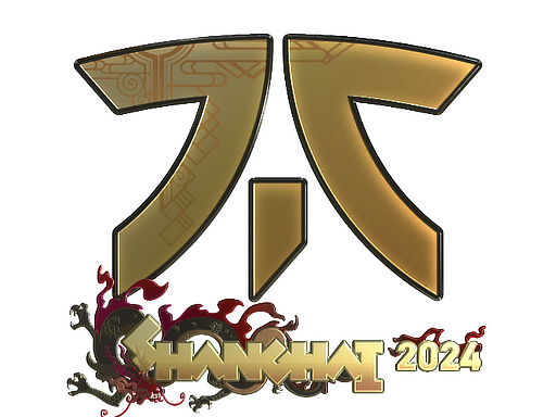 Sticker | Fnatic (Gold) | Shanghai 2024