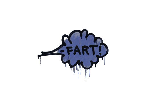 Sealed Graffiti | Fart (SWAT Blue)