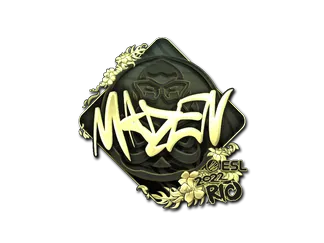 Sticker | maden (Gold)