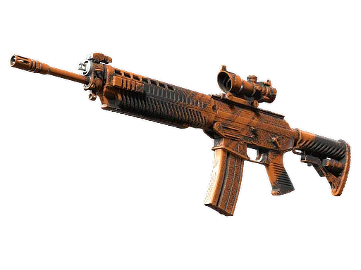 SG 553 | Basket Halftone (Factory New)