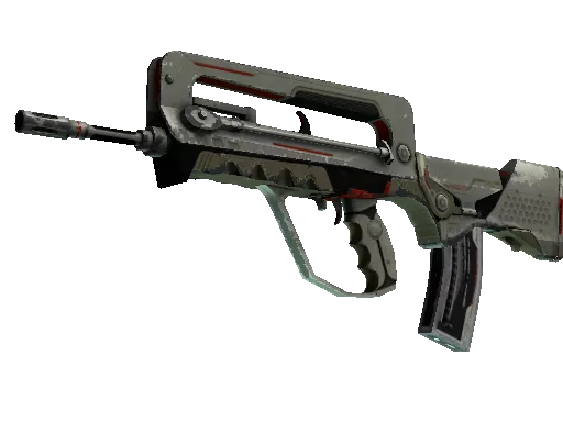 FAMAS | Mecha Industries (Battle-Scarred)